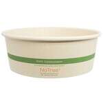 World Centric BO-NT-42W, 42 Oz NoTree Paper Wide Bowls, 300/CS