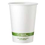 World Centric BO-PA-32, 32 Oz Compostable White Paper Bowls, 500/CS