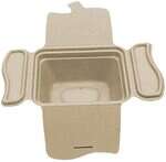 World Centric FP-SC-1, 24 Oz Compostable Fiber Take-Out Containers, 200/CS