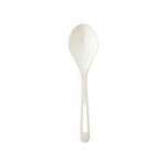 World Centric SO-PS-B, 6-inch White PLA Spoons, 1000/CS