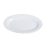 Yanco AC-34 9.5x6.5-Inch Abco Porcelain Oval Platter, 24/CS
