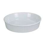 Yanco BK-209 9-Inch Porcelain White Round Deep Plate, 24/CS