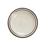 Yanco BR-2 5.5-Inch Porcelain Speckled Saucer Royal, 36/CS