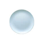Yanco ВЅ-1913 13-Inch Bay Shell Melamine Round Light Blue Plate, DZ (Discontinued)