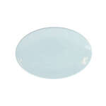 Yanco ВЅ-2914 14-Inch Bay Shell Melamine Oval Light Blue Plate, DZ (Discontinued)