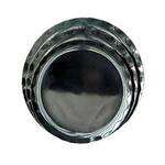 Yanco CAT-1016B 16-Inch Catering Melamine Round Black Plate, 6/CS