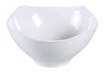 Yanco CAT-3613 5.5 Qt 12.5x12.5x5.5-Inch Catering Melamine Square White Bowl, 6/CS