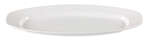 Yanco CAT-5022 22x9-Inch Catering Melamine Oval White Melamine Deep Platter, DZ