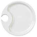 Yanco CAT-7010IV 9.5-Inch Catering Melamine Ivory Melamine Party Plate, 24/CS