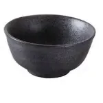 Yanco DB-3005 10 Oz 4.5x2.25-Inch Porcelain Diamond Black Rice Bowl, 36/CS