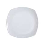 Yanco FU-308 8-Inch Porcelain Fuji Square Flat Plate, 36/CS