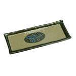 Yanco JP-1504 10.25x4.25-Inch Japanese Melamine Sushi Plate, 24/CS