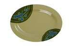 Yanco JP-2009 9x3.25-Inch Japanese Melamine Oval Plate, 24/CS