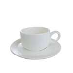 Yanco JS-002 5.5-Inch Porcelain Jersey Saucer, 36/CS (Discontinued)