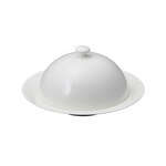 Yanco JS-710 10-Inch Porcelain Jersey Plate With Lid, DZ (Discontinued)