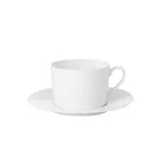 Yanco LD-002 5.5-Inch London Porcelain Round White Saucer, 36/CS (Discontinued)
