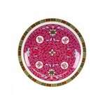 Yanco LG-1008 8-Inch Longevity Asian Style Melamine Red Round Plate, 48/CS