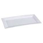 Yanco LK-208 8x6-Inch Lion King Porcelain Rectangular Super White Plate, 36/CS