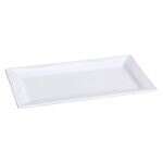 Yanco LK-216 16x9-Inch Lion King Porcelain Rectangular Super White Plate, 6/CS
