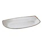 Yanco LY-213 13x7.375x1.5-Inch Lyon Porcelain Rectangular Color Glazed Plate, DZ