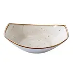 Yanco LY-307 15 Oz 7x6.5x2.25-Inch Lyon Porcelain Round Color Glazed Soup/Salad Plate, 36/CS