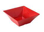 Yanco ME-4109 4 Qt Mexico Melamine Square Red Bowl, DZ