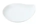 Yanco ML-806 5.75-Inch Mainland Porcelain Leaf Shape White Plate, 36/CS