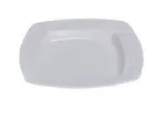 Yanco MM-311 24 Oz 11-Inch Miami Porcelain Square White Pasta Bowl, DZ