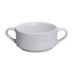 Yanco MM-4 7.5 Oz 3.5x2.5-Inch Miami Porcelain Deep Round White Bouillon Bowl, 36/CS