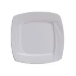 Yanco MM-6-SQ 6-Inch Miami Porcelain Square White Plate, 36/CS