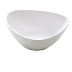 Yanco MO-206 6x4.5x2-Inch Moderne Melamine White Triangle Deep Plate, 48/CS