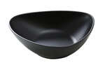 Yanco MO-211BK 75 Oz Moderne Melamine Black Triangle Pasta Plate, DZ