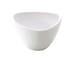 Yanco MO-304 4x3x2.25-Inch Moderne Melamine White Triangle Bowl, 48/CS