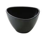Yanco MO-304 BK 4x3x2.25-Inch Moderne Melamine Black Triangle Bowl, 48/CS