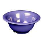 Yanco MS-5510BU 10 Oz Milestone Melamine Round Blue Soup Bowl, 48/CS