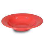 Yanco MS-5716RD 16 Oz Milestone Melamine Round Orange Red Soup Bowl, 48/CS