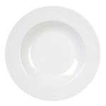 Yanco MS-5809WT 13 Oz Milestone Melamine Round White Pasta Bowl, 24/CS