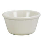 Yanco NC-536B 2 Oz Milestone Melamine Smooth Ivory Ramekin, 72/CS