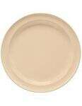Yanco NS-107T 7.25-Inch Nessico Melamine Round Tan Plate, 48/CS
