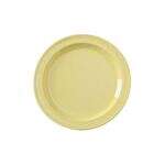 Yanco NS-107Y 7.25-Inch Nessico Melamine Round Yellow Dessert Plate, 48/CS