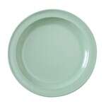 Yanco NS-109G 9-Inch Nessico Melamine Round Green Plate, 24/CS