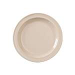 Yanco NS-110T 10.25-Inch Nessico Melamine Round Tan Dinner Plate, 24/CS
