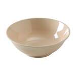 Yanco NS-5085T 57 Oz 9.75x3-Inch Nessico Melamine Round Deep Tan Rimless Bowl, DZ