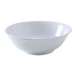 Yanco NS-5095W 87 Oz 11x3.75-Inch Nessico Melamine Deep Round White Rimless Bowl, DZ