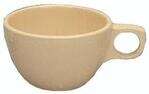 Yanco NS-9015T 7 Oz 3.75-Inch Nessico Melamine Ovide Tan Cup, 48/CS