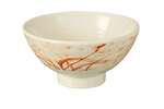Yanco OR-5707 24 Oz 7x3-Inch Orchis Melamine Round Gold Soup Bowl, 24/CS