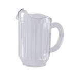 Yanco PC-060C 60 Oz Plastic 3 Spout Clear Pitcher, DZ
