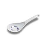 Yanco PO-7005 Peony Melamine Round White Scoop, 72/CS