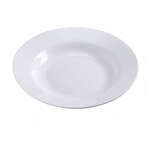Yanco PS-115 25 Oz 11.5-Inch Piscataway Porcelain Round White Pasta Bowl, DZ