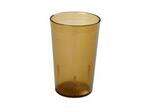 Yanco PT-005A 5 Oz Plastic Amber Tumbler, 72/CS